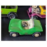 G - Collection of 11 Vintage Tonka Jeeps and Buggies Assorted Styles