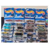 G - Collection of 80+ Factory-Sealed Hot Wheels Diecast Cars, Vintage Carded Packs