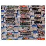 G - Collection of 80+ Factory-Sealed Hot Wheels Diecast Cars, Vintage Carded Packs