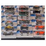 G - Collection of 80+ Factory-Sealed Hot Wheels Diecast Cars, Vintage Carded Packs
