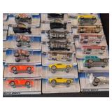 G - Collection of 80+ Factory-Sealed Hot Wheels Diecast Cars, Vintage Carded Packs