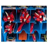 G - Vintage Hot Wheels Carrying Cases with Assorted Die-Cast Cars