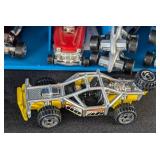 G - Vintage Hot Wheels Carrying Cases with Assorted Die-Cast Cars