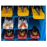 G - Lot of 3 Vintage Hot Wheels Carrying Cases with Assorted Die-Cast Cars