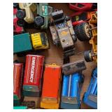 G - Assorted Vintage Tonka Toy Cars and Trucks with Action Figure