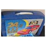 G - Vintage Diecast Car Collection with 4 Carry Cases and Assorted Cars