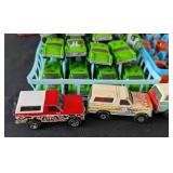 G - Vintage Diecast Car Collection with 4 Carry Cases and Assorted Cars