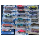 G - Collection of 80+ Hot Wheels Carded Single Cars Assorted Models
