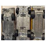 Lot of 3 Vintage Hot Wheels Diecast Cars - 2 Custom T-Birds and 1 Mustang Stocker