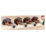Set of 4 Vintage Hot Wheels Stage Fright Diecast Cars
