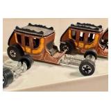 Set of 4 Vintage Hot Wheels Stage Fright Diecast Cars