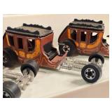 Set of 4 Vintage Hot Wheels Stage Fright Diecast Cars