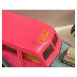 Collection of 5 Vintage Hot Wheels Woody Diecast Cars including Surf Beat