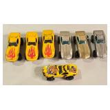 Lot of 7 Vintage Hot Wheels Monster Vette Die-Cast Cars