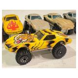 Lot of 7 Vintage Hot Wheels Monster Vette Die-Cast Cars