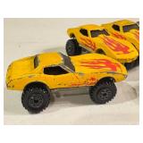 Lot of 7 Vintage Hot Wheels Monster Vette Die-Cast Cars