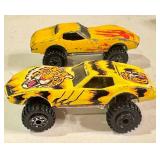 Lot of 7 Vintage Hot Wheels Monster Vette Die-Cast Cars