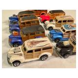 Lot of 9 Vintage Hot Wheels Diecast Cars Assorted Designs
