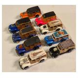 Lot of 9 Vintage Hot Wheels Diecast Cars Assorted Designs