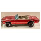 Set of 4 Vintage Hot Wheels Redlines Cars - Sir Rodney Roadster, Custom Firebird, Python, TNT Bird