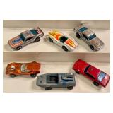 Set of 6 Vintage Hot Wheels Redline Cars including Mustang Stocker