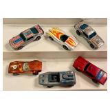 Set of 6 Vintage Hot Wheels Redline Cars including Mustang Stocker