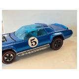 Set of 5 Vintage Red Lines Hot Wheels Cars - Light My Firebird, Sugar Caddy, Heavy Chevy