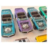 Lot of 7 Vintage Hot Wheels Redlines: Light My Firebird and Heavy Chevy Cars