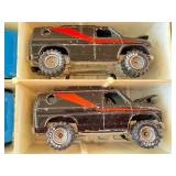 Set of 12 Vintage 1977 Hot Wheels Baja Breaker Vans with Collector Case