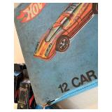 Set of 12 Vintage 1977 Hot Wheels Baja Breaker Vans with Collector Case