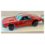 Set of 4 Vintage Redline Hot Wheels Cars - 2 Custom Camaro, Classic Volkswagen, 31 Ford Woody