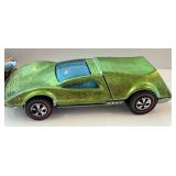 Vintage Hot Wheels Redlines Tri-Baby and Large Charge Diecast Cars