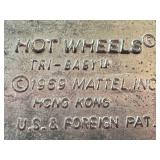 Vintage Hot Wheels Redlines Tri-Baby and Large Charge Diecast Cars