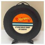 Hot Wheels 12 Car Rally Case by Mattel in Vintage Tire Design