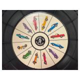 Hot Wheels 12 Car Rally Case by Mattel in Vintage Tire Design