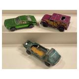 Set of 5 Vintage Redline Hot Wheels Cars - Custom AMX, The Heavyweights, Funny Money