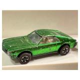 Set of 5 Vintage Redline Hot Wheels Cars - Custom AMX, The Heavyweights, Funny Money