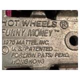 Set of 5 Vintage Redline Hot Wheels Cars - Custom AMX, The Heavyweights, Funny Money