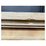 Rustic Farmhouse Hanging Bathroom Cabinet with Glass Doors