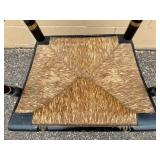 Pair of L. Hitchcock Cane/Rush Seat Chairs