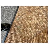 Pair of L. Hitchcock Cane/Rush Seat Chairs