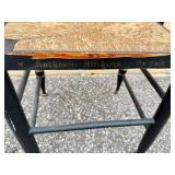 Pair of L. Hitchcock Cane/Rush Seat Chairs