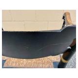 Pair of L. Hitchcock Cane/Rush Seat Chairs