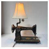 Vintage Singer Sewing Machine Lamp