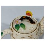 Vintage Occupied Japan Parrot Teapot