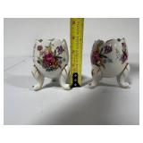 Set of Vintage "Cracked Egg" Vases