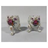 Set of Vintage "Cracked Egg" Vases