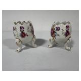 Set of Vintage "Cracked Egg" Vases