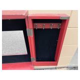Asian Style Red Jewelry Cabinet