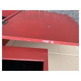 Asian Style Red Jewelry Cabinet